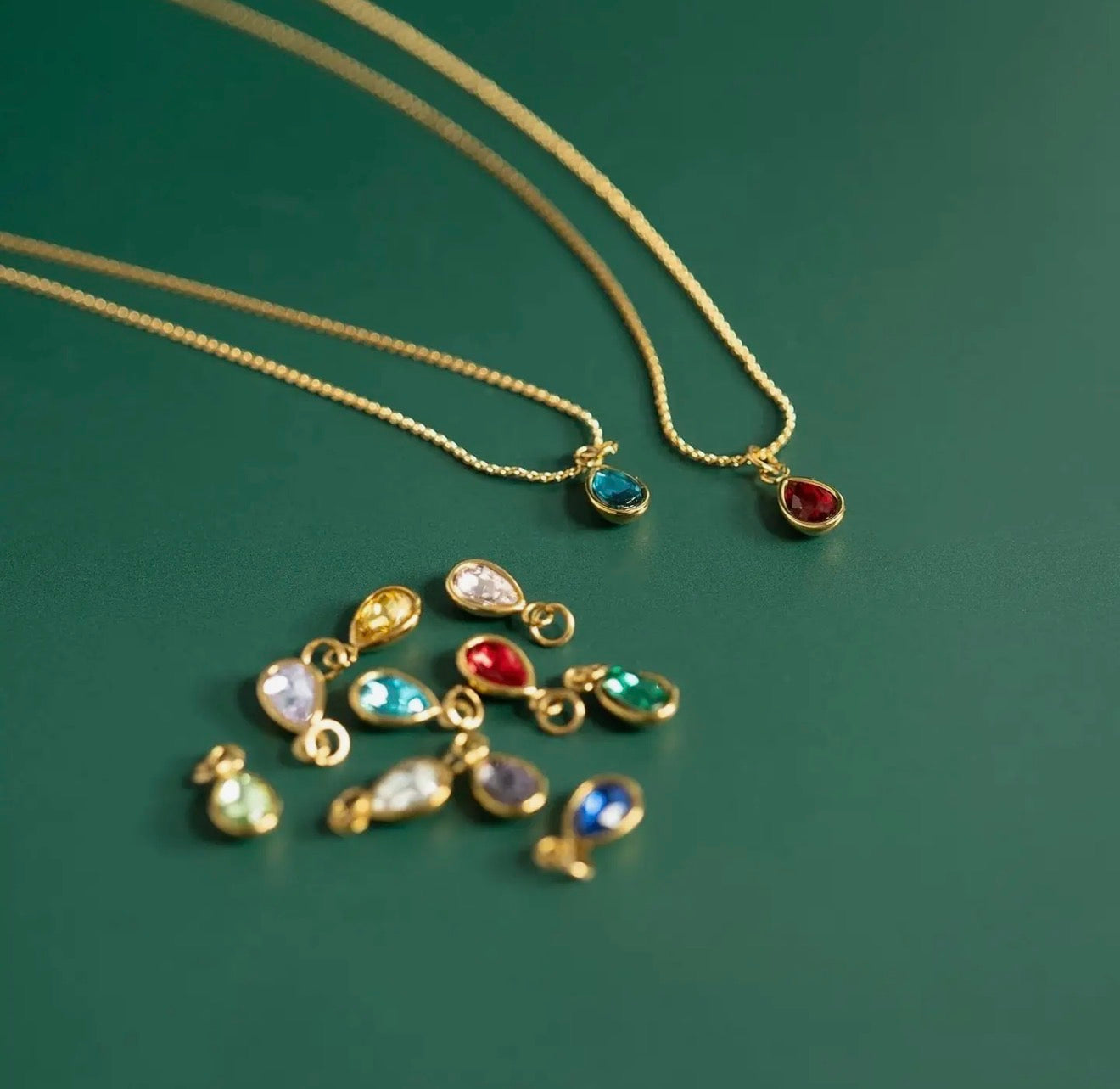 Birthstone PVD Charm