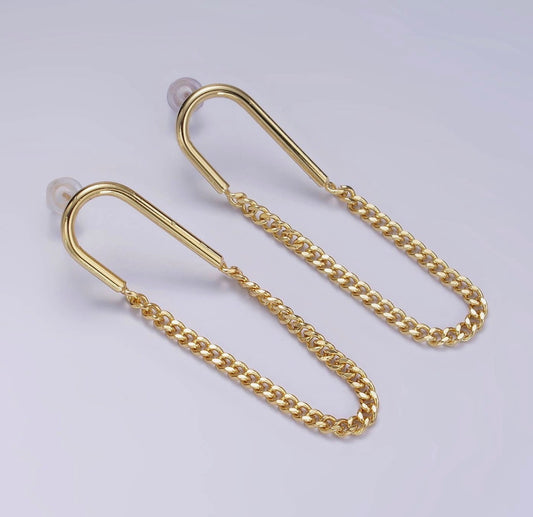Curb Chain Drop Studs