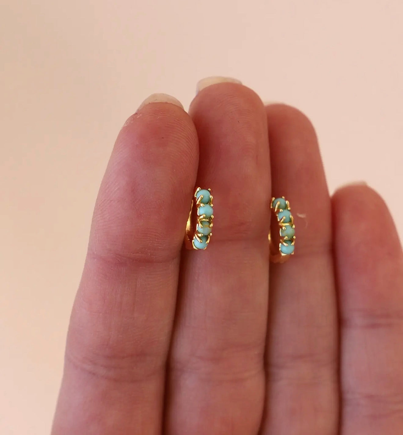 Turquoise Huggies