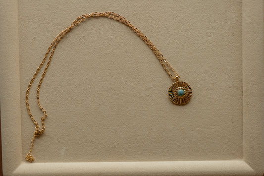 Turquoise + Gold